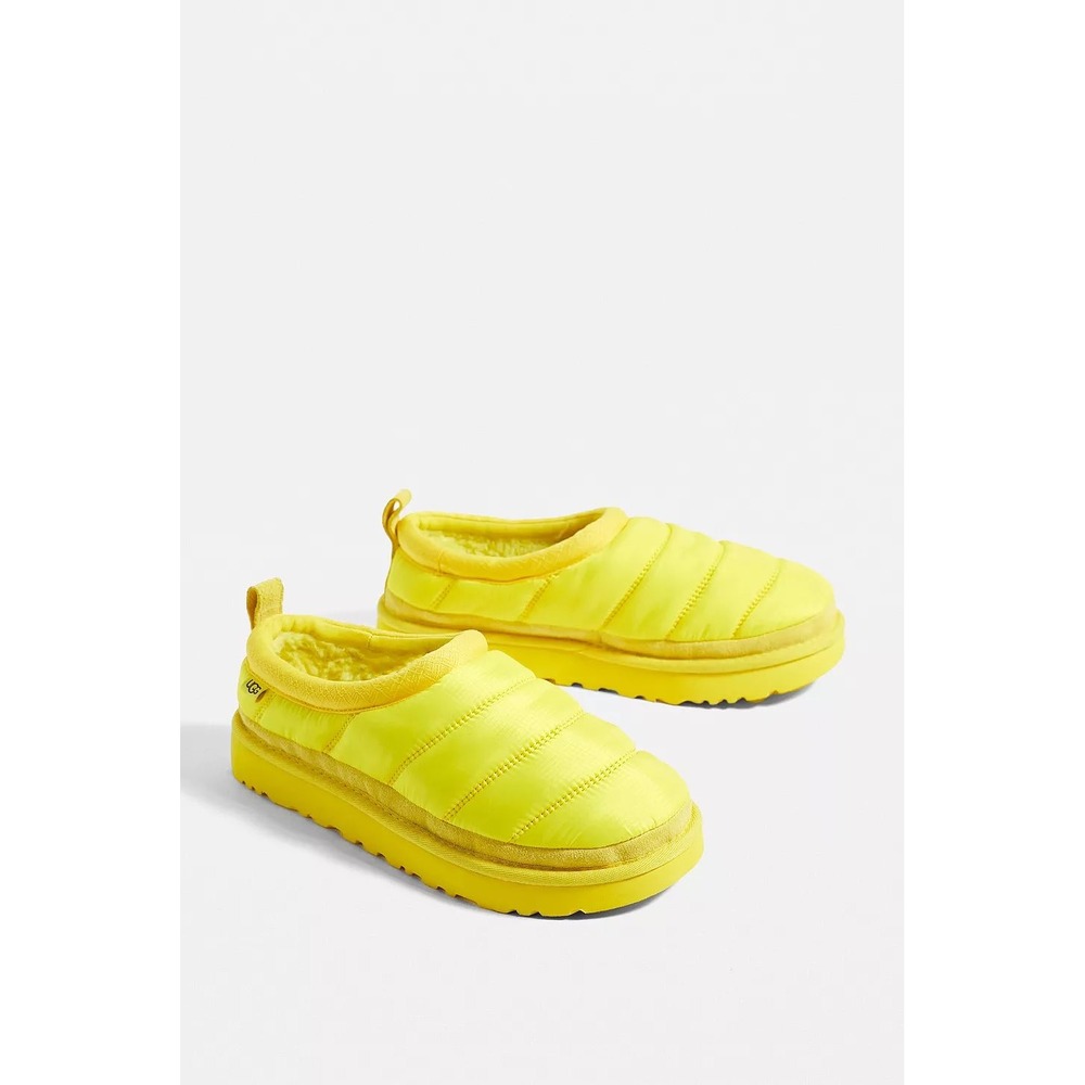 UGG Canary Yellow Tasman Puft Outdoor Slippers Women's‎ Size 7